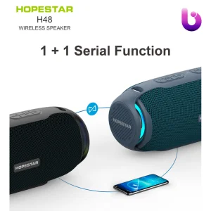 اسپیکر بلوتوثی با قابلیت رم و فلش Hopestar H48