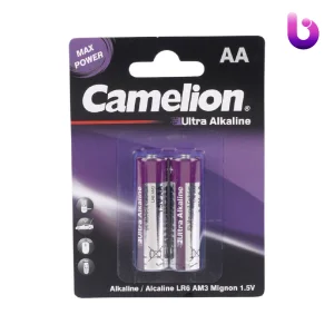 باتری دوتایی قلمی کملیون Ultra Alkaline LR6 AM3 1.5V AA