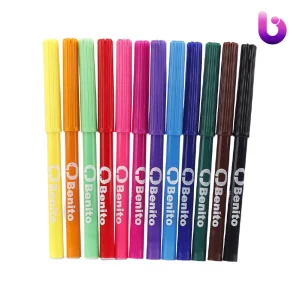 ماژیک نقاشی 12 رنگ بنیتو Benito B-2028