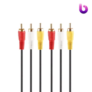 کابل ۳ به ۳ Gold Oscar AV RCA 1.5m