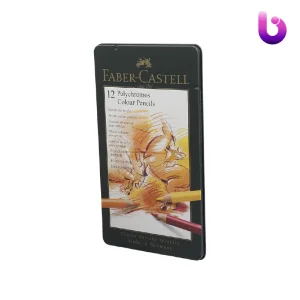 مداد رنگی 12 رنگ فابر کاستل Faber-Castell Polychromos 110012