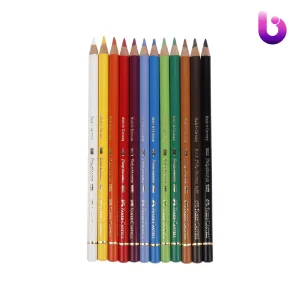 مداد رنگی 12 رنگ فابر کاستل Faber-Castell مدل Polychromos 110012