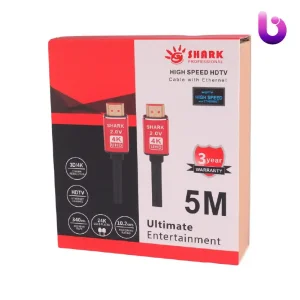 کابل HDMI Shark مدل v2.0 4K 5m