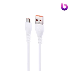 کابل میکرو یو اس بی فست شارژ Caza X01 2.4A 86cm