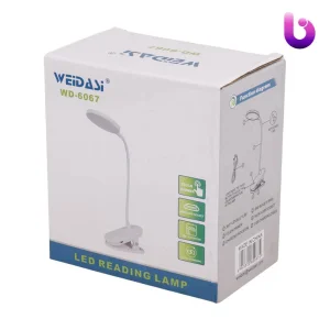 چراغ مطالعه شارژی ویداسی Weidasi مدل WD-6067