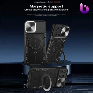 قاب ضد ضربه گوشی Apple iPhone 12 Pro مدل Magnetic Support Case