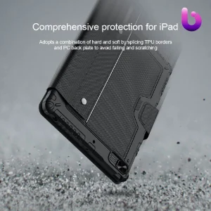 کیف محافظ آیپد Apple iPad 10.2 2019 / 2020 / 2021 نیلکین Nillkin مدل Bumper Combo Keyboard Case