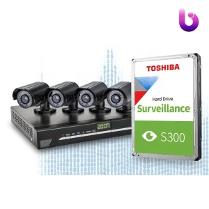 هارد اینترنال ظرفیت 2 ترابایت Toshiba S300 Surveillance 2TB