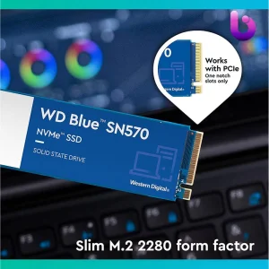 هارد اس اس دی وسترن دیجیتال Western Digital Blue SN570 500GB M.2