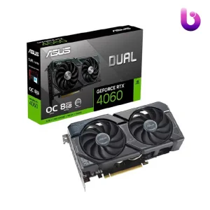 کارت گرافیک Asus Dual GeForce RTX 4060 OC 8GB GDDR6 128Bit