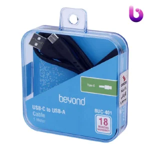 کابل تایپ سی فست شارژ Beyond BUC-401 2.1A 1m