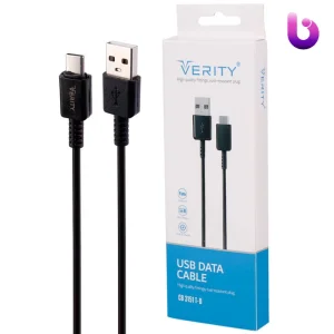 کابل تایپ سی فست شارژ Verity CB 3151T 1m