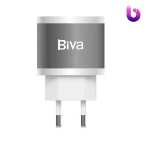شارژر دیواری بیوا Biva HC-05 شدت جریان 2.4 آمپر همراه با کابل