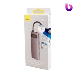 هاب Baseus Starojy Metal Gleam Series WKWG070013 USB3.0/Type-C To Type-C