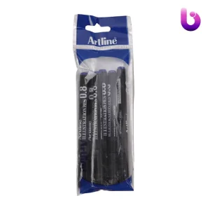 روان نویس آرت لاین Artline EK-288ILN 0.8mm بسته 6 عددی