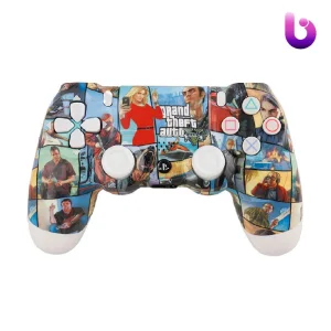 دسته بی سیم SONY PlayStation 4 DualShock 4 High Copy طرح GTA