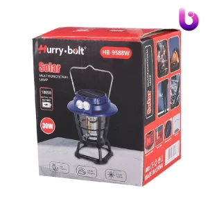 چراغ قوه فانوسی خورشیدی Hurry.bolt HB-9588W