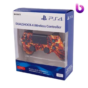 دسته بی سیم SONY PlayStation 4 DualShock 4 High Copy طرح Ghost Rider