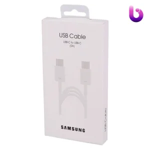 کابل تبدیل فست شارژ Samsung EP-DN980 Type-C to Type-C 5A 1m