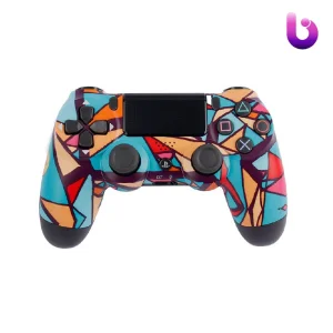دسته بی سیم SONY PlayStation 4 DualShock 4 High Copy طرح رنگی