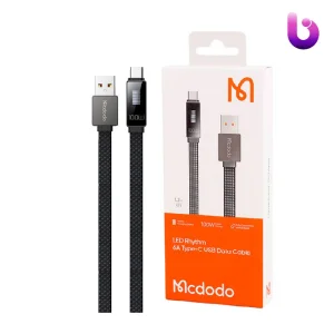 کابل تایپ سی فست شارژ Mcdodo CA-498 VOOC 6A QC4.0 100W 1.2m