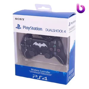 دسته بی سیم SONY PlayStation 4 DualShock 4 High Copy طرح بتمن مشکی سفید