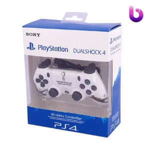 دسته بی سیم SONY PlayStation 4 DualShock 4 High Copy طرح QATAR 2022