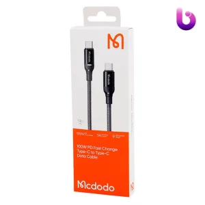 کابل تبدیل فست شارژ Mcdodo CA-2730 Type-C To Type-C PD 100W 5A 1.2m