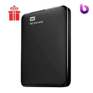 هارد اکسترنال وسترن دیجیتال Western Digital Elements 1TB + هدیه کیف هارد