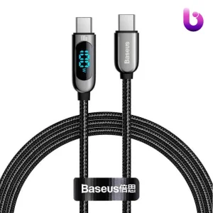 کابل تبدیل فست شارژ Baseus CATSK-B Type-C to Type-C 5A 100W 1m