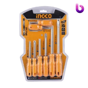 ست پیچ گوشتی ۸ عددی اینکو Ingco HKSD0858