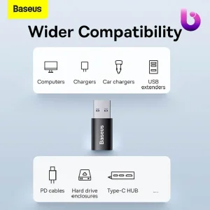 تبدیل Baseus Ingenuity Series ZJJQ0001 Type-C to USB3.1 OTG