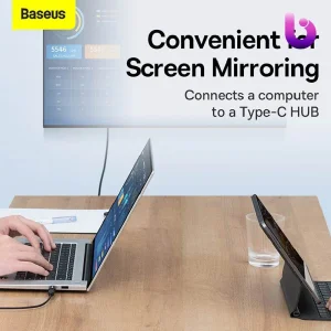 تبدیل Baseus Ingenuity Series ZJJQ0001 Type-C to USB3.1 OTG