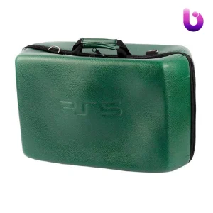 کیف کنسول بازی PS5 چرمی سبز تیره