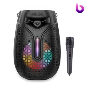 اسپیکر بلوتوثی فلش خور Sing-E ZQS8135 + میکروفون
