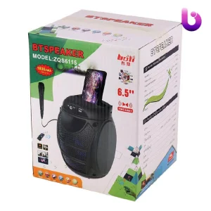 اسپیکر بلوتوثی رم و فلش خور Buli ZQS6115 + میکروفون