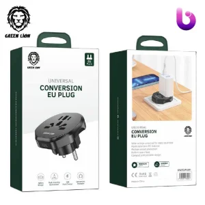 مبدل برق گرین لاین Green Lion Universal Conversion EU Plug