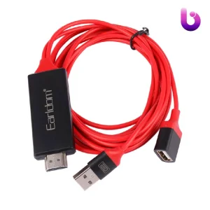 کابل تبدیل ارلدام Earldom ET-W8 USB to HDMI 1m