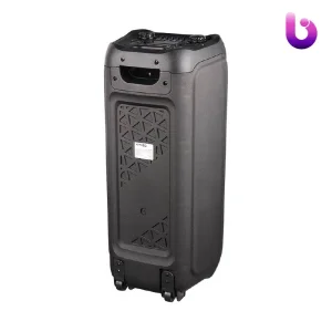 اسپیکر چمدانی بلوتوثی رم و فلش خور Kimiso QS-85 + میکروفون و ریموت کنترل