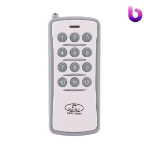 ریموت کنترل روشنایی 220 ولت 12 کانال مجزا New light