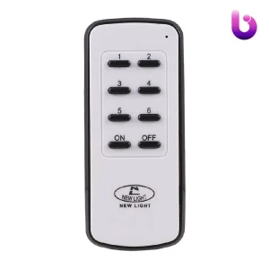 ریموت کنترل روشنایی 220 ولت 6 کانال New light
