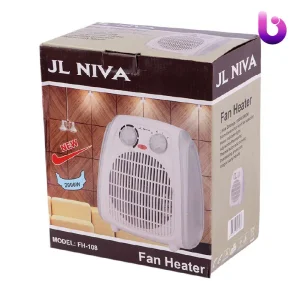 بخاری برقی فن دار JL NIVA FH-108