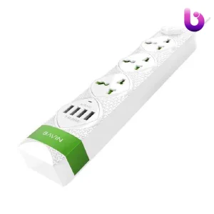چند راهی برق و شارژر باوین Bavin PC589 دارای 4 پورت