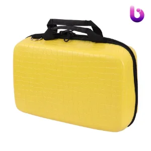 کیف کنسول بازی XBOX Series S چرمی پوست ماری زرد