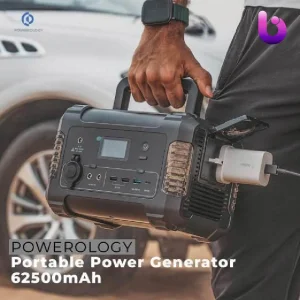 پاوربانک 62500 پاورولوژی Powerology Power Generator PPBCHA08 توان 200 وات