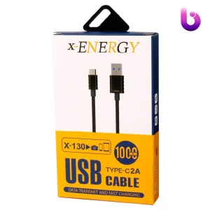 کابل تایپ سی فست شارژ X-Energy X-130 2A 1m