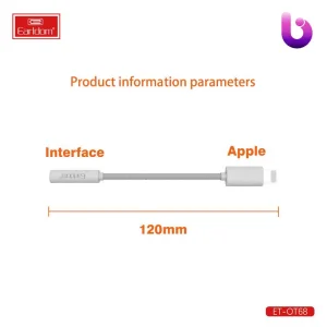 کابل تبدیل Earldom ET-OT68 Lightning to AUX