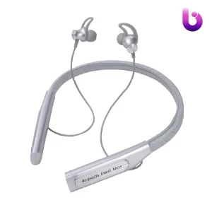 هندزفری بلوتوث دورگردنی و رم خور Airpods flexi max