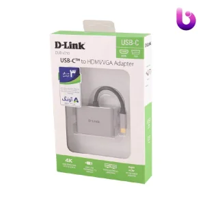 تبدیل D-Link DUB-V210 Type-C To HDMI/VGA