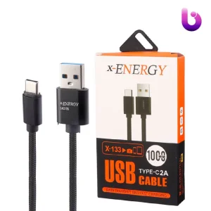 کابل تایپ سی فست شارژ X-Energy X-133 2A 1m